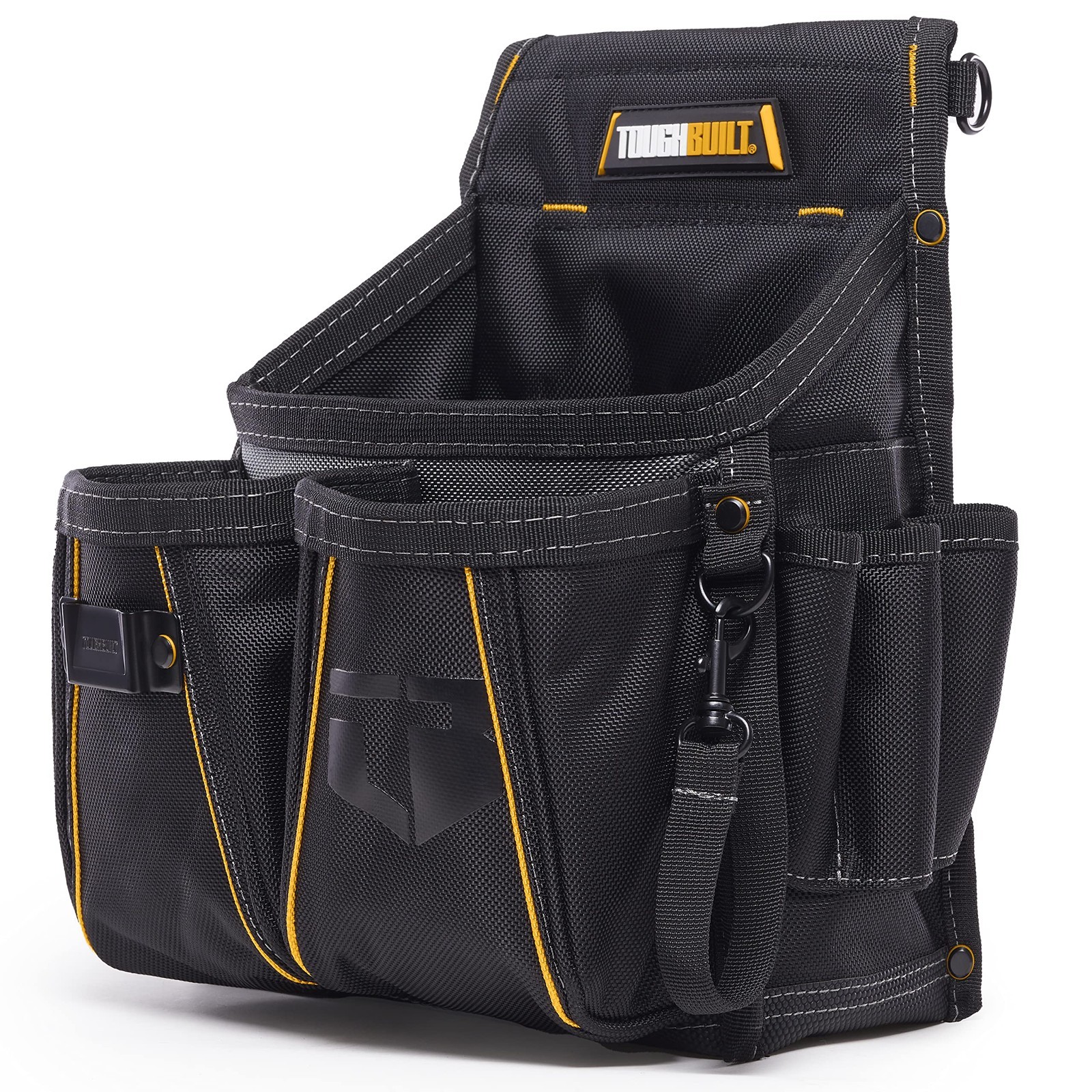 Compact Mini Electrician Tool Pouch, Durable 1680D Fabric, Reinforced Design