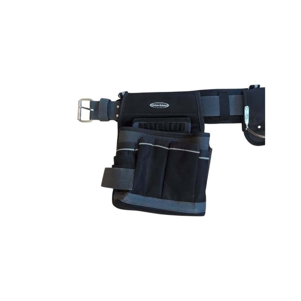 McGuire-Nicholas Heavy-Duty Tool Belt & Work Rig (Black/Gray) 52″