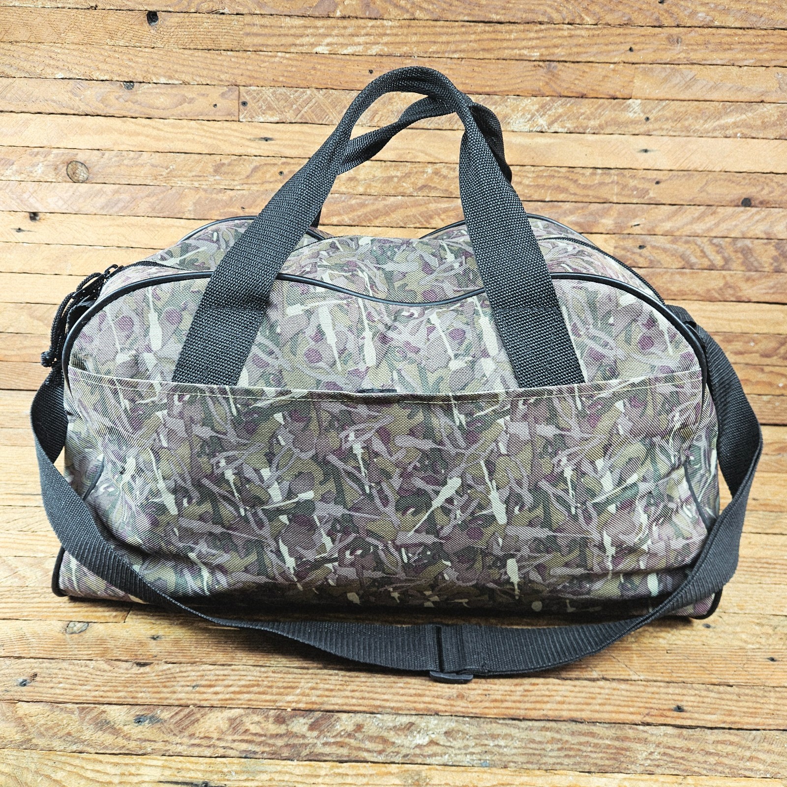 Vintage Snap-on tool Tool Camouflage Tool Bag w/Handles Zipper Closure Range Bag