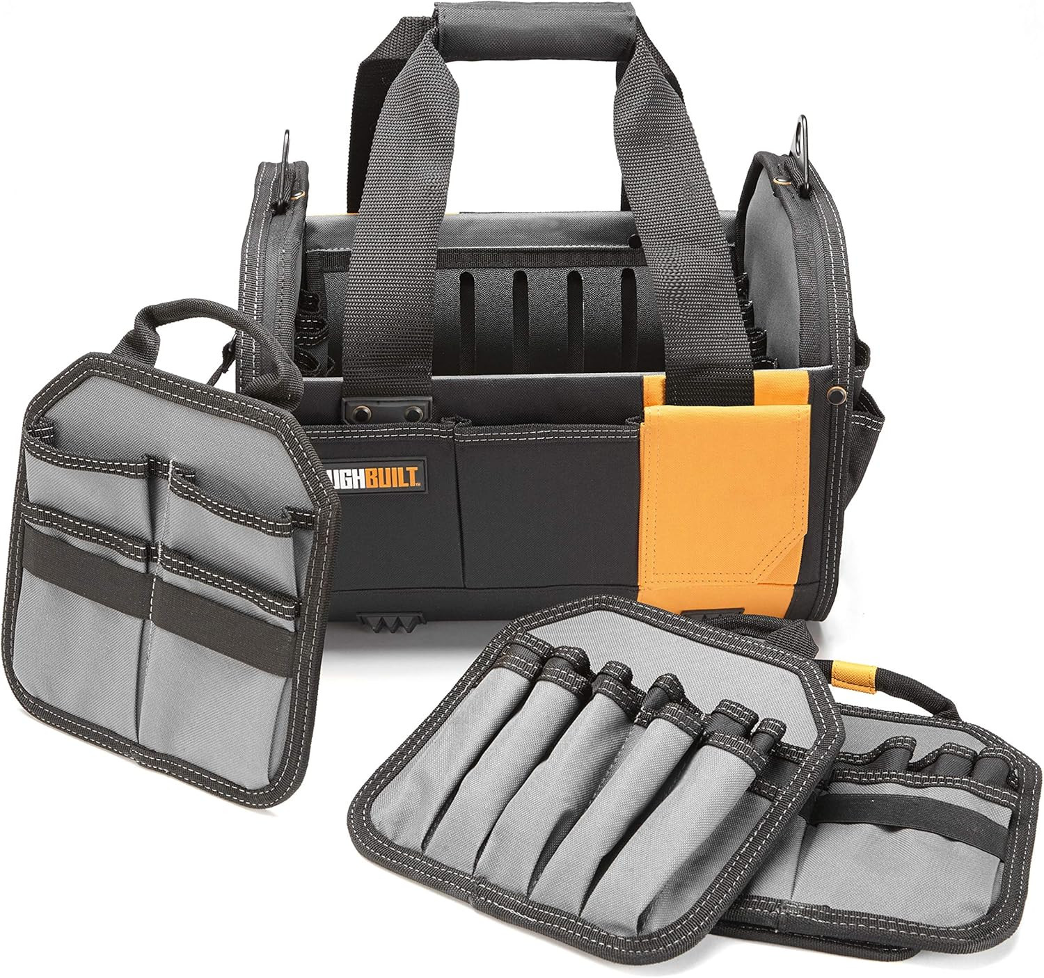 12″ Lightweight Modular Tool Tote for Jobsite Organization and Storage
