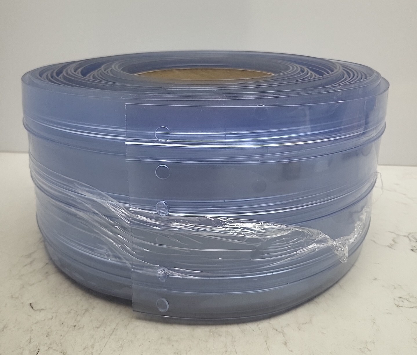 TMI Rip-A-Strip Clear Replacement Door Strips 6″ W x 75′ L 0.06″ Strip Thick