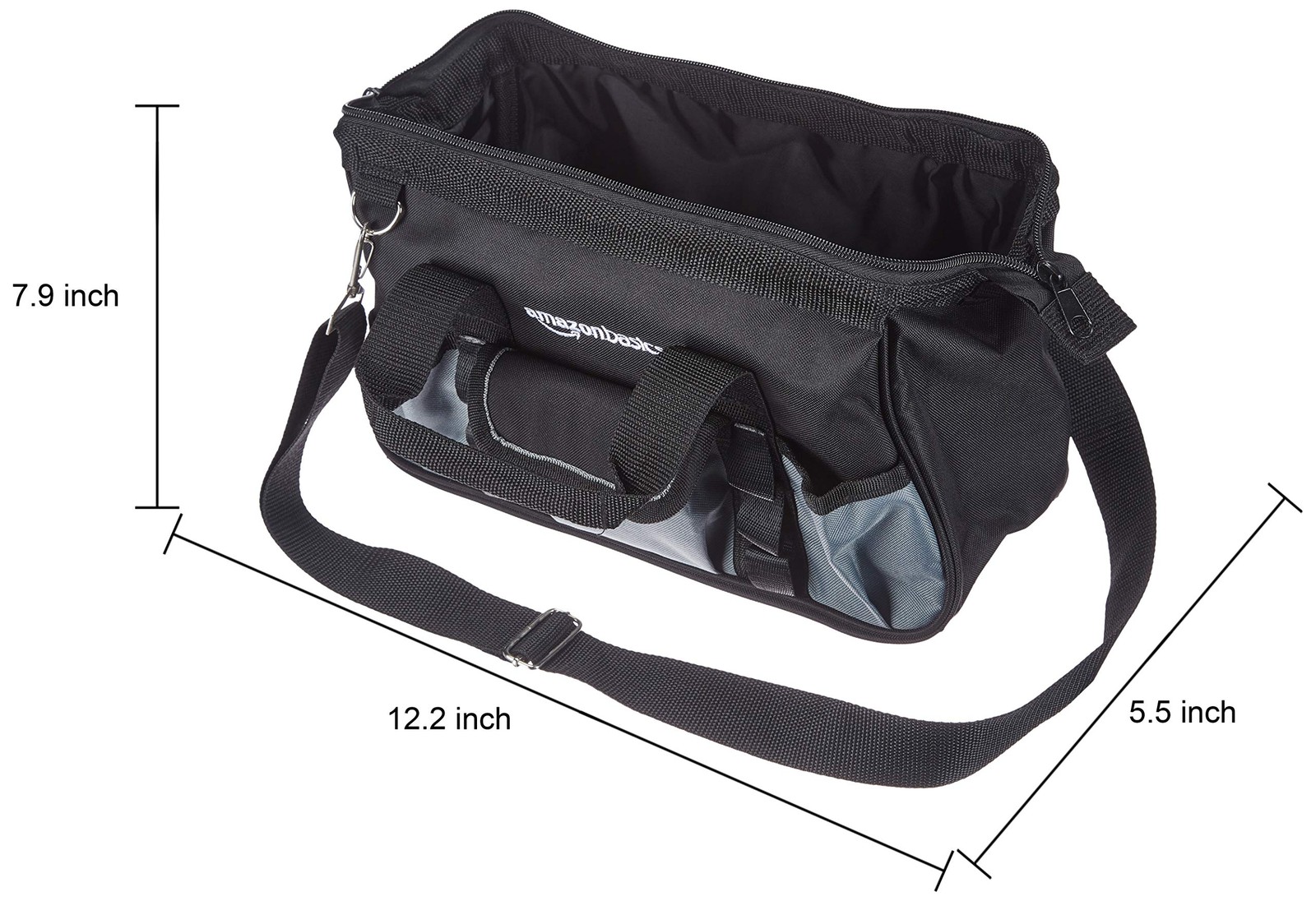 Retailer Basics Durable Wear-Resistant Tool Storage Bag Adjustable Shoulder Stra