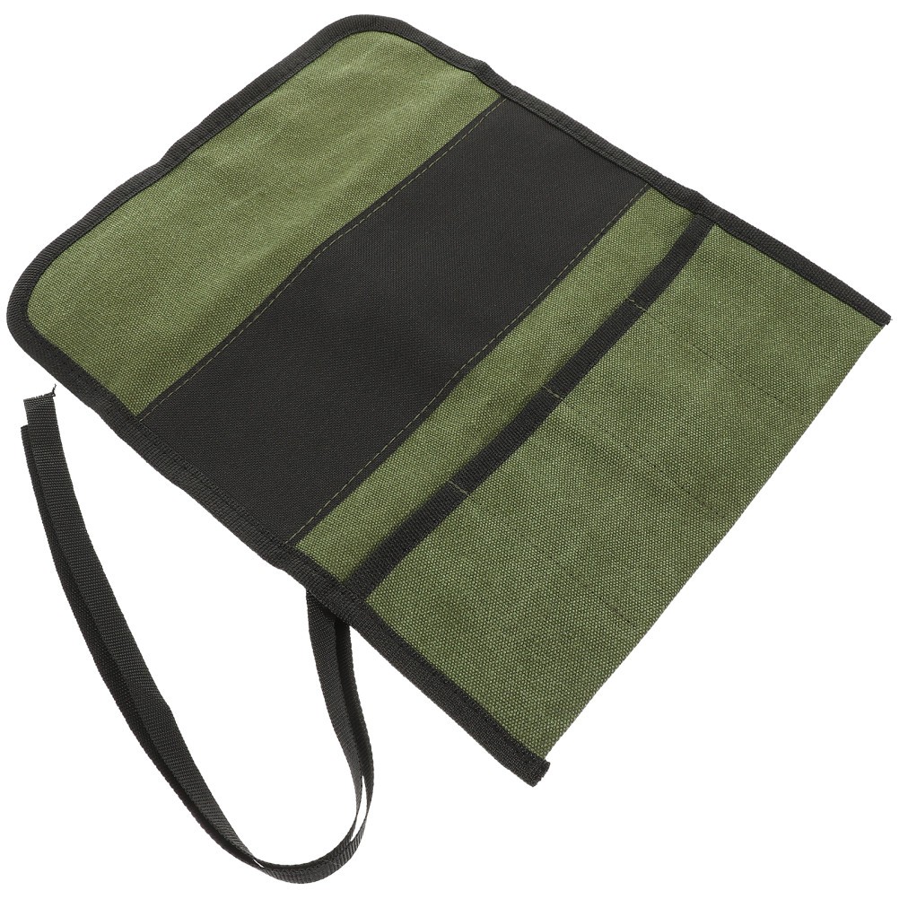 2 Count Canvas Rolling Tool Bag Organizer Bags for Men Wrap Mechanic
