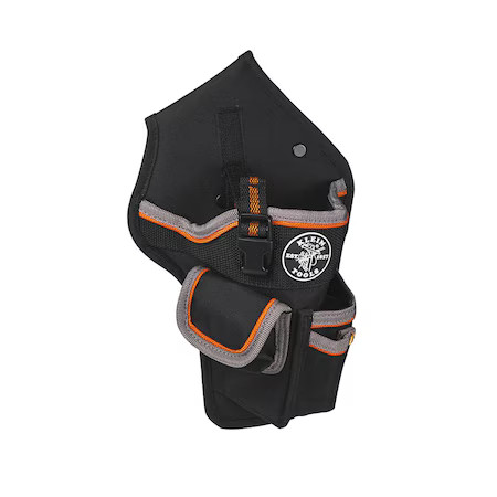Klein Tools 5183 Black Ballistic Nylon 4 Pockets, 5183