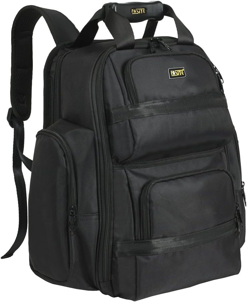 Durable 1680D Polyester Tool Backpack – Perfect for Electricians & Plumbers