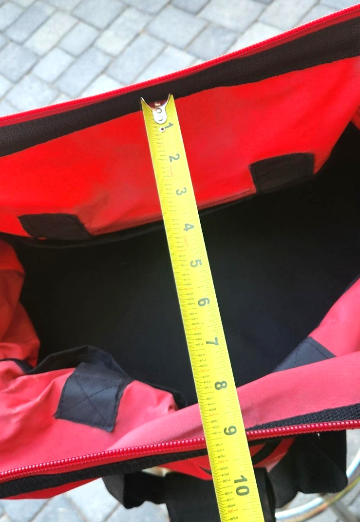 Jumbo! 18″! PT Performance Tool Bag /Tote! ~Red Nylon! Lots of Storage Pockets!