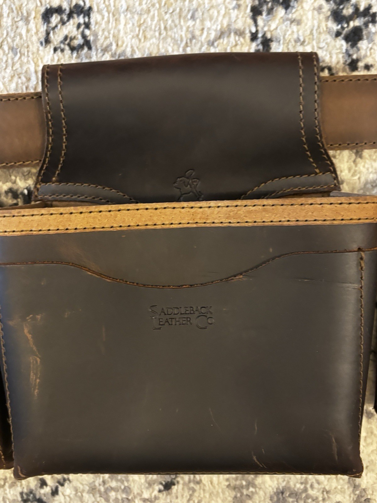 Saddleback Leather Tool Belt Set Brown