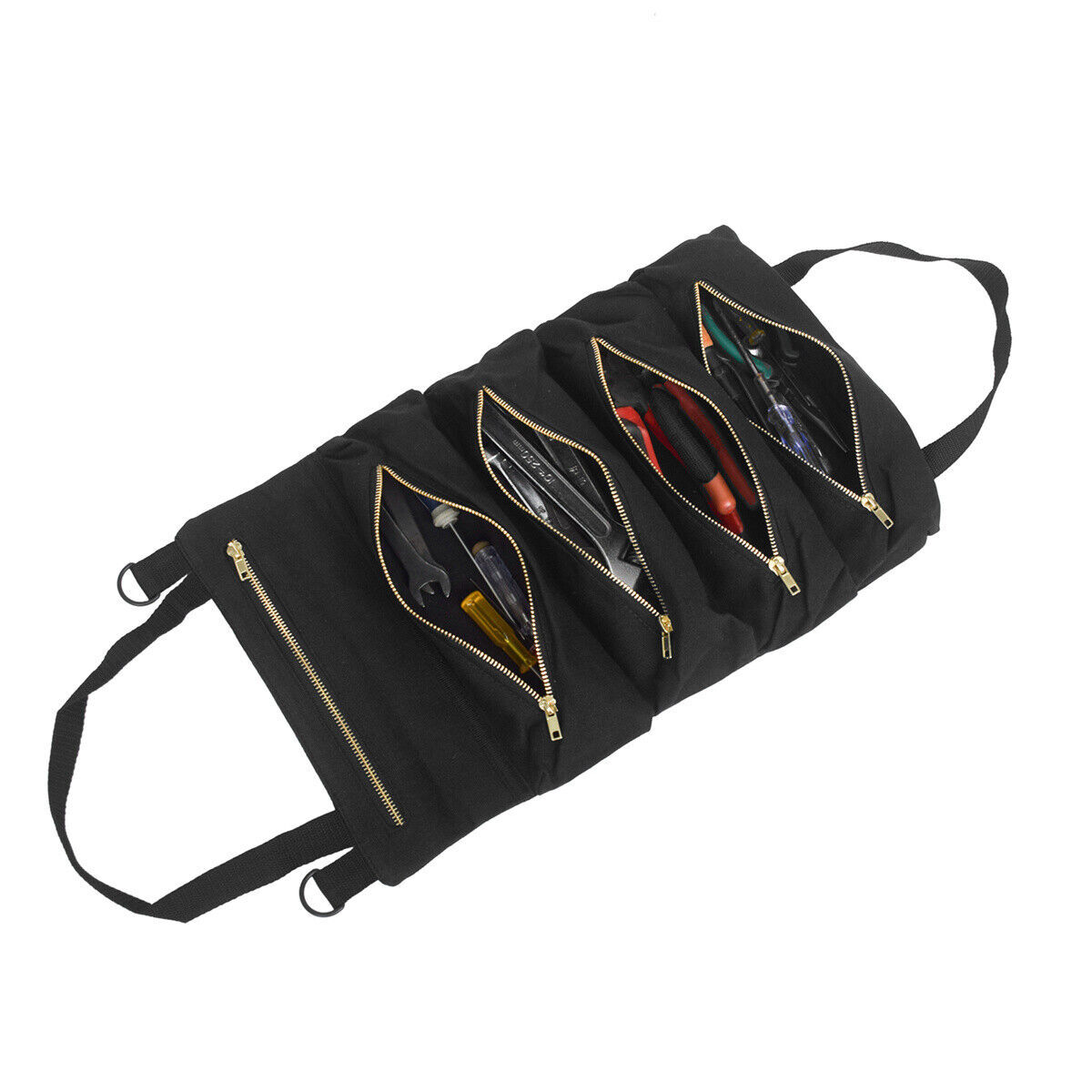 Roll Tool Roll Multi-Purpose Tool Roll Up Bag Wrench Roll Pouch Hanging Carrier