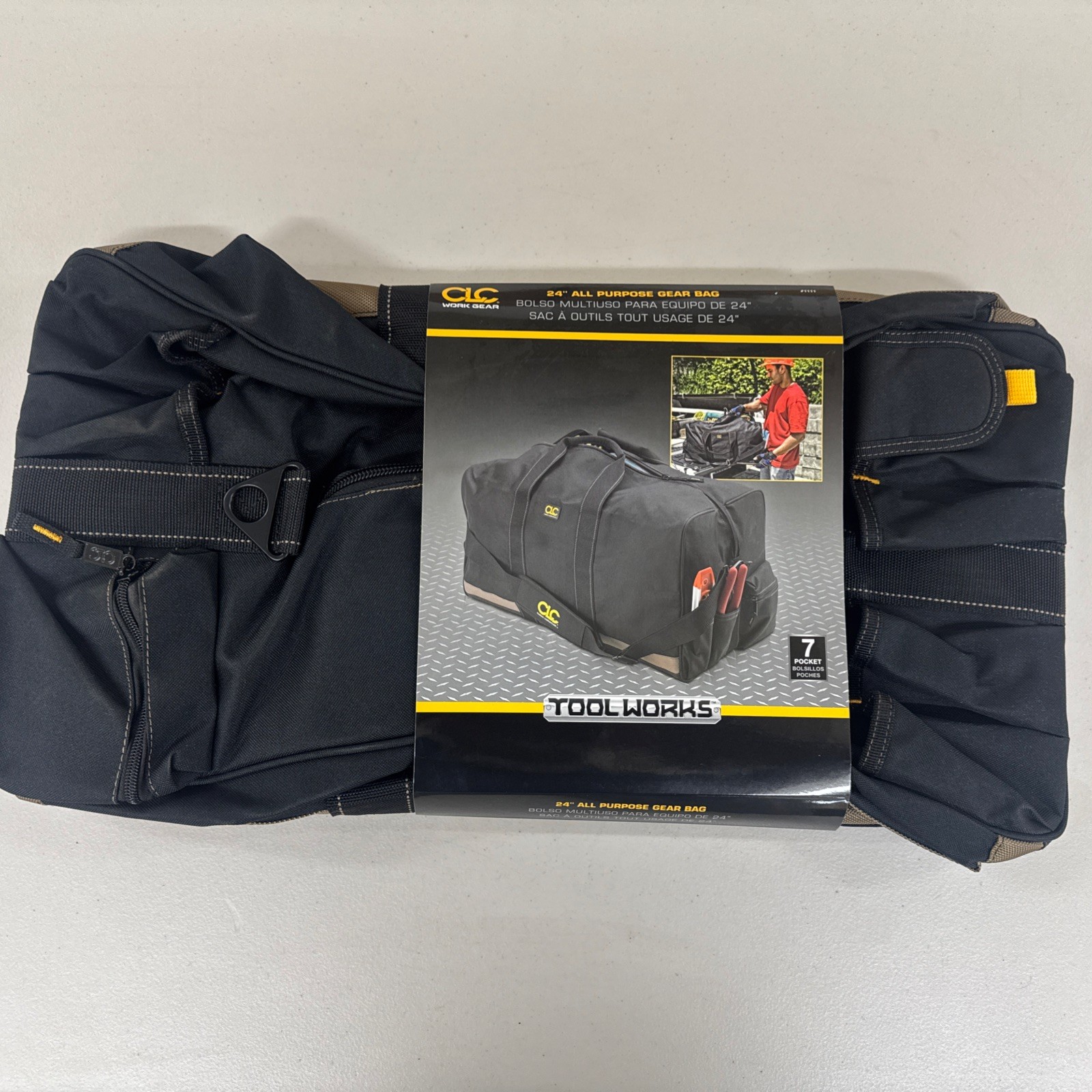 CLC Work Gear 24” All Purpose Gear Bag #1111 Heavy Duty Tool Bag