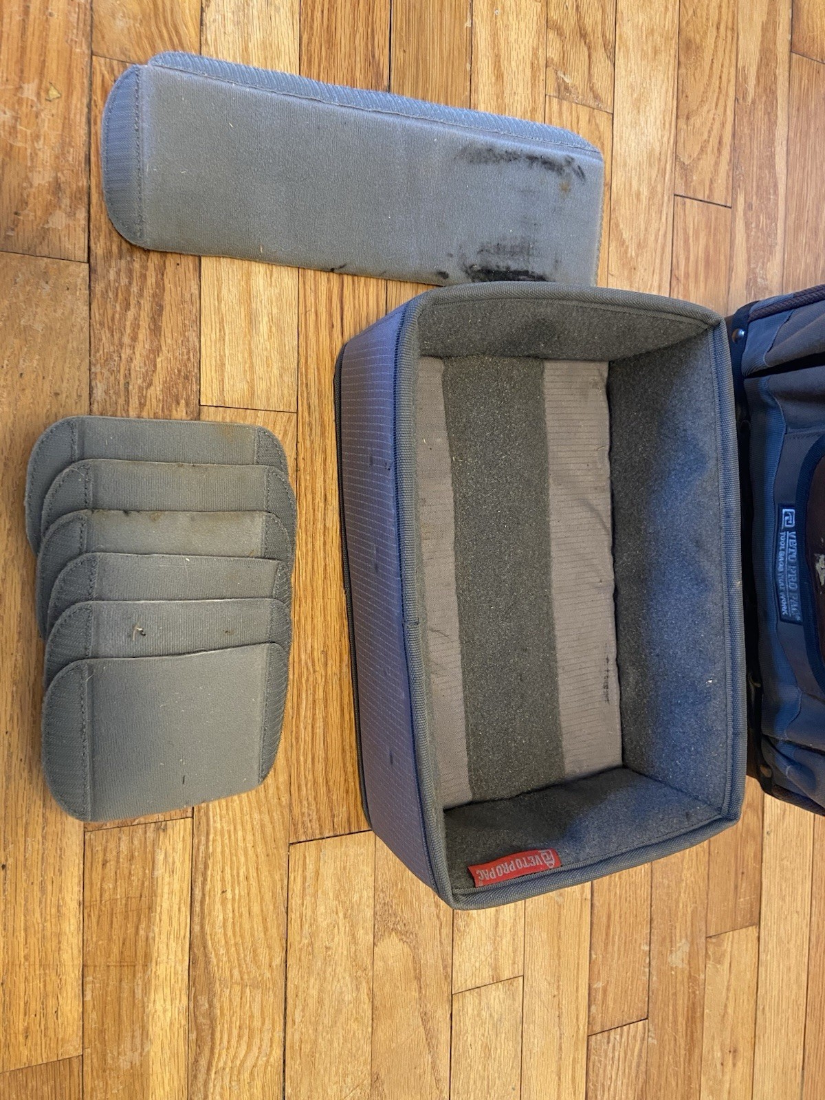 Veto Pro Pac DR-LC Tool Bag Medium Nylon Padded Handle Brown Heavy Duty