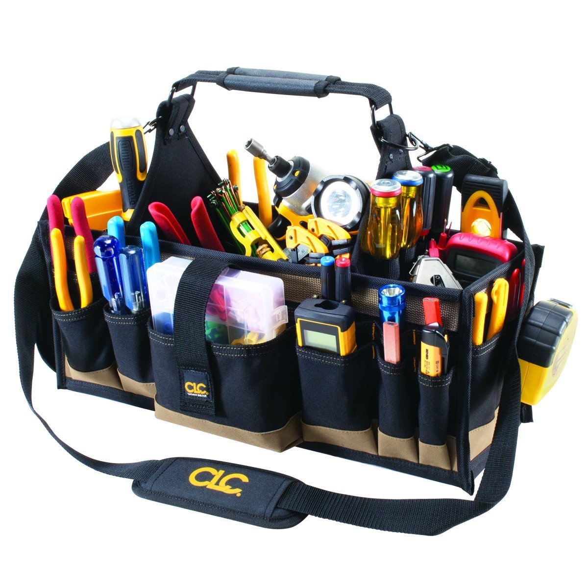 CLC Custom Leathercraft 1530 43-Pocket Electrical and Maintenance Tool Carrier