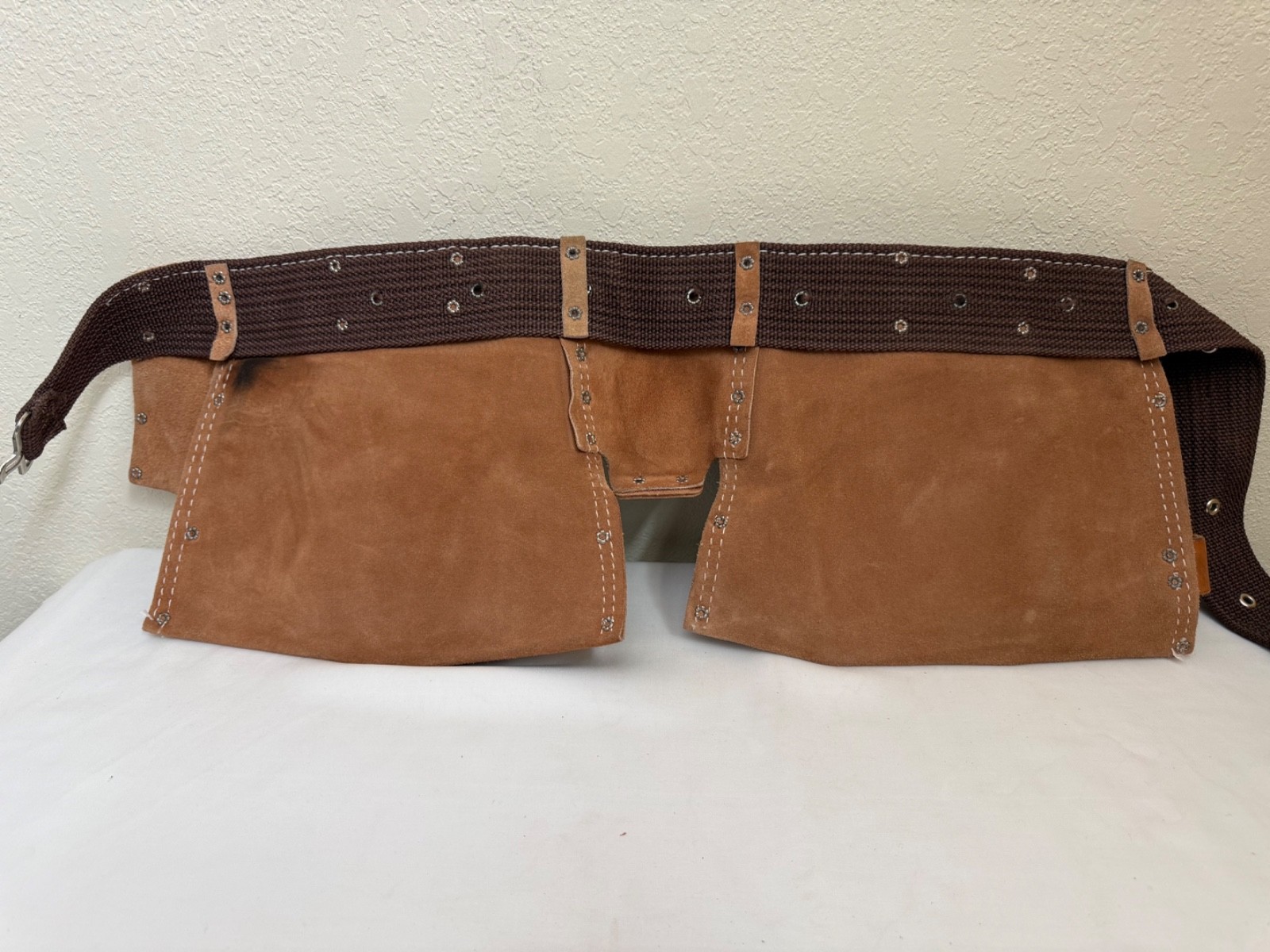 All Leather Tool Belt -Sears Craftsman Split Cowhide (9)45145