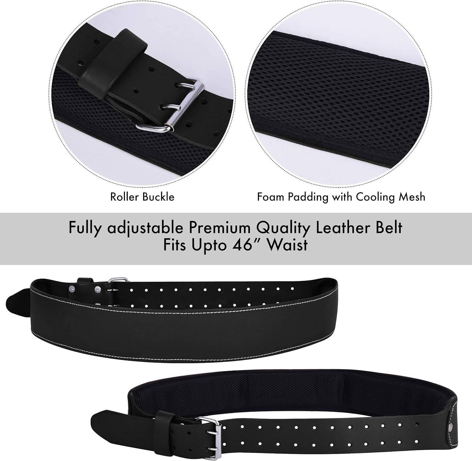 FUERI Tool Pouch Framers Combo Tool Belt Set, Multipurpose 17 Pocket Work Belt