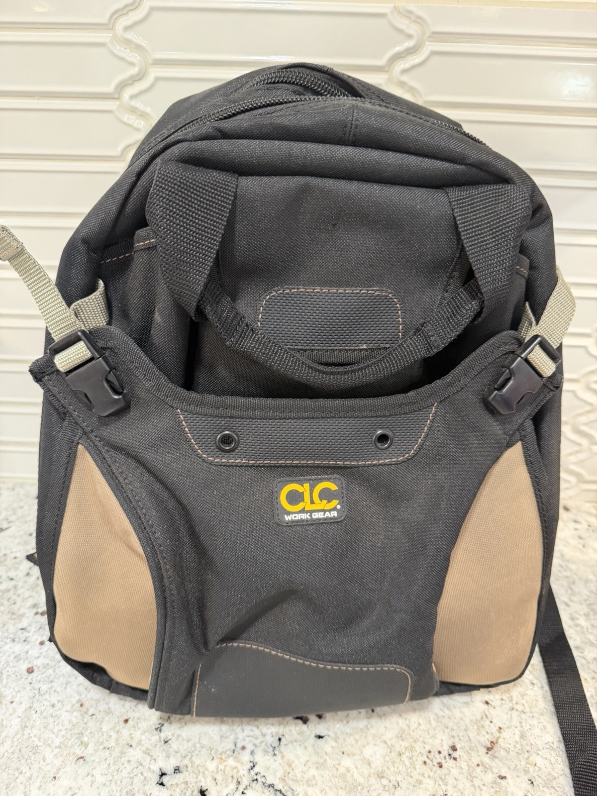 CLC 1134 Professional 44-Pocket Tool Backpack – Heavy Duty Contractor – NEW