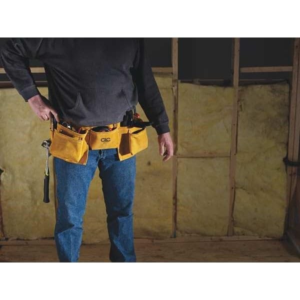 Custom LeathercraftI427X Heavy Duty Contractor-Grade Suede Leather Work Apron…