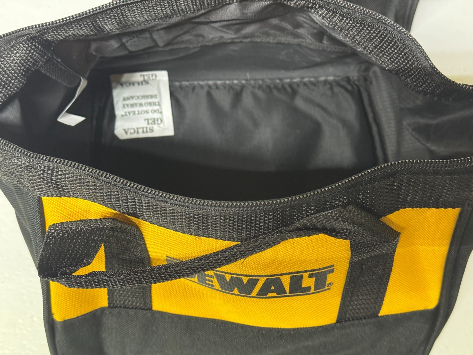 Lot Of 2- DeWalt 9″ X 9″ X 8″ Small Canvas Tool Bag. TWO BAGS