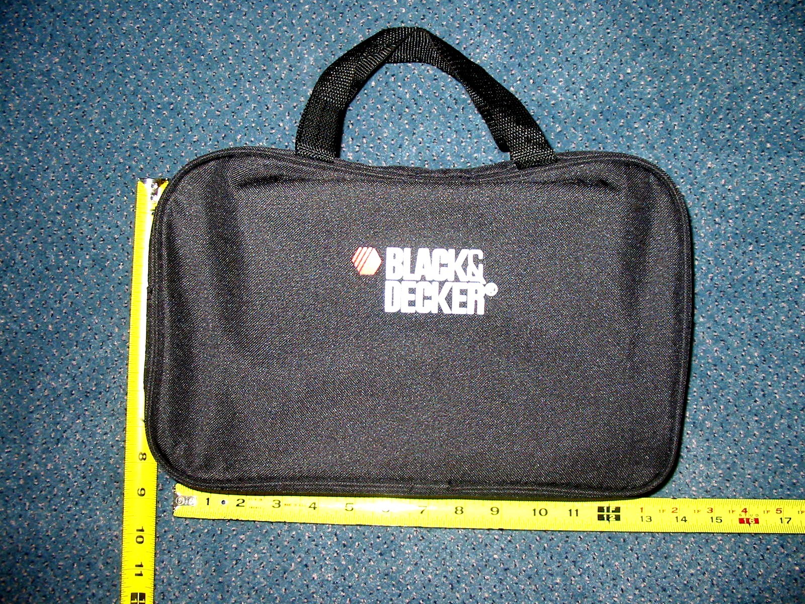 NEW Black & Decker Cordless Drill Bag or Small Hand Tool Storage Travel Bag