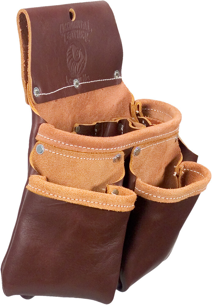 Occidental Leather 5017DB 3-Pouch Pro Tool Bag MADE IN USA