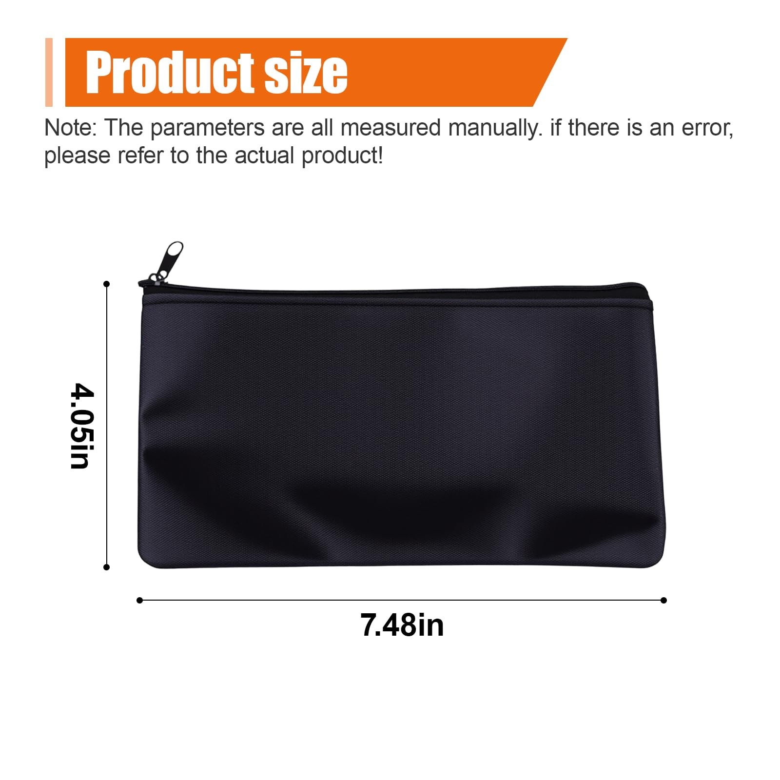 2PCS Car Tool Pouches with Zipper (Small) | Universal Oxford Cloth Waterproof Sm