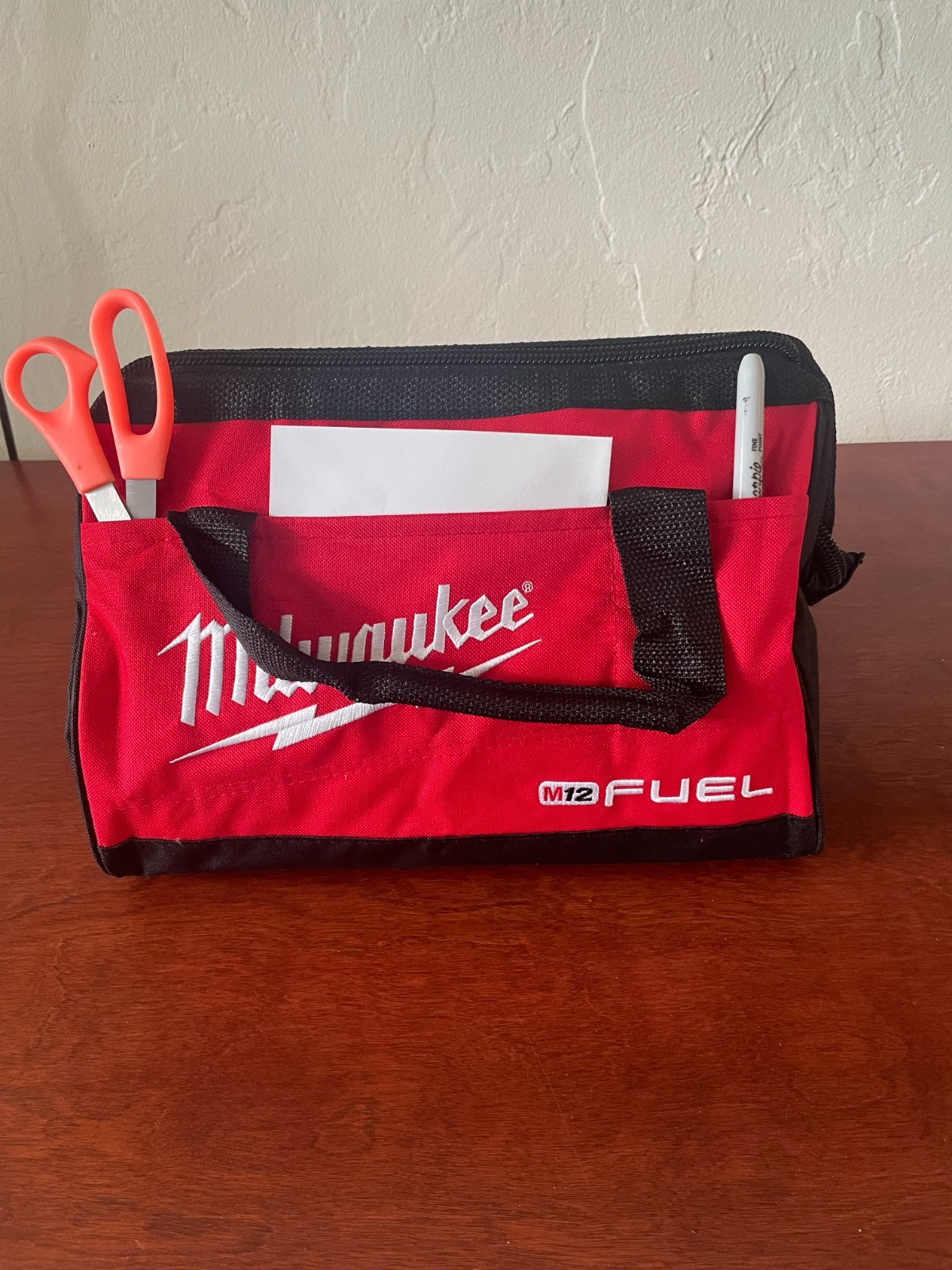 2 – Brand New Small Milwaukee M12 Fuel Heavy Duty Canvas Tool Bags
