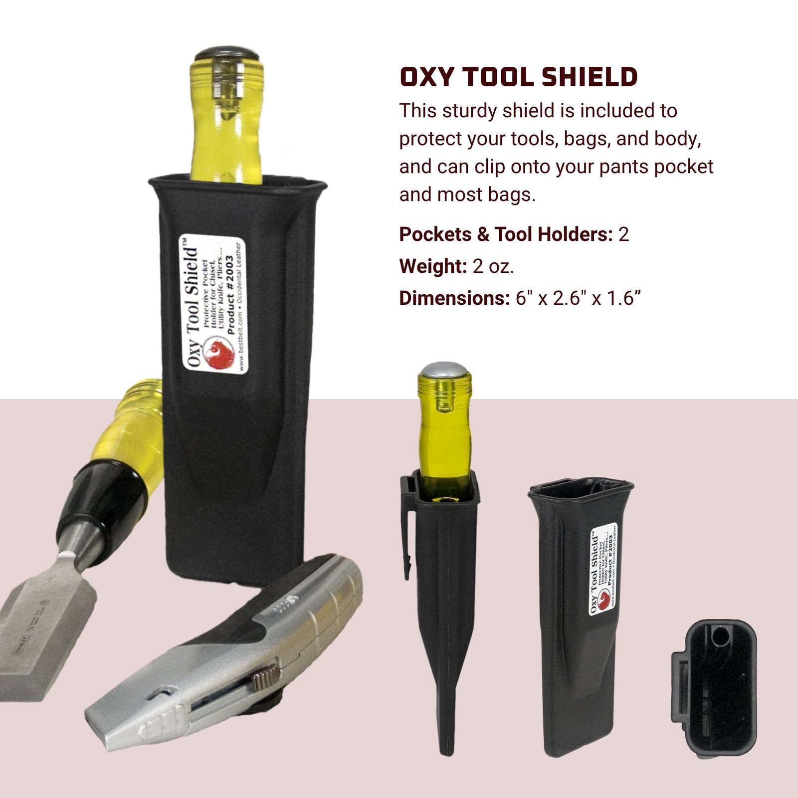 5-in-1 Tool Holder, OxyRed – Provides 5X the Tool Capacity – Includes 2003 Ox…