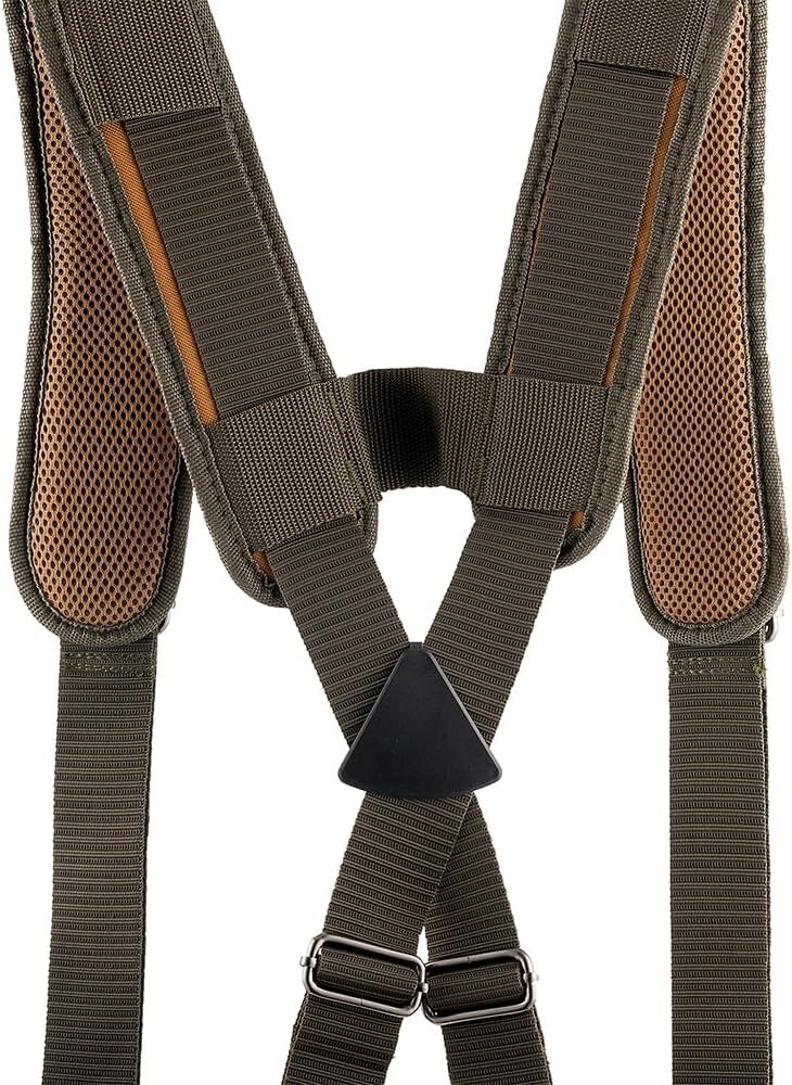 Bucket Boss Original AirLift Tool Belt Pouch with Suspenders with 12 pockets,52″