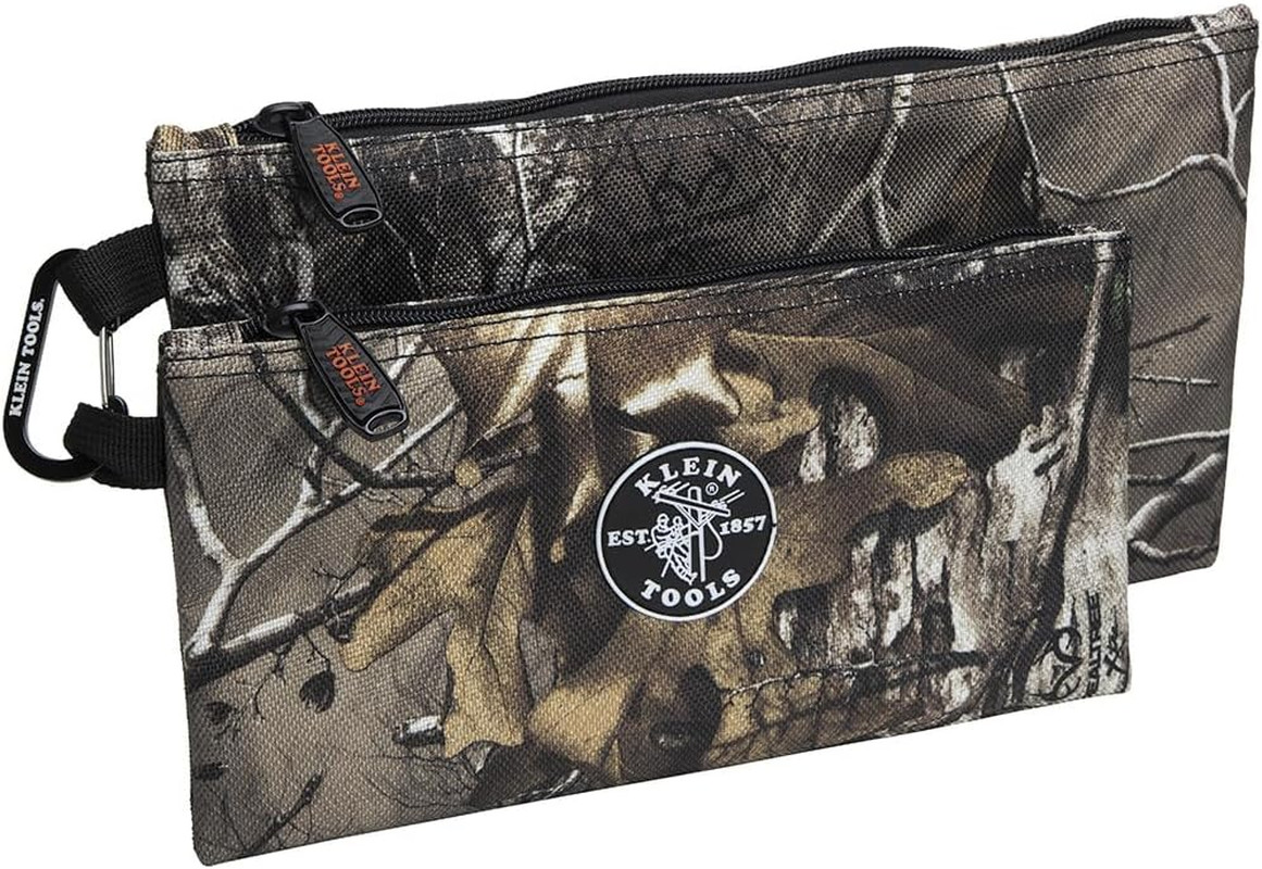 Zipper Bags, Camo Bags Are 12.5 and 10-Inch, 1680D Ballistic Weave Camouflage 2