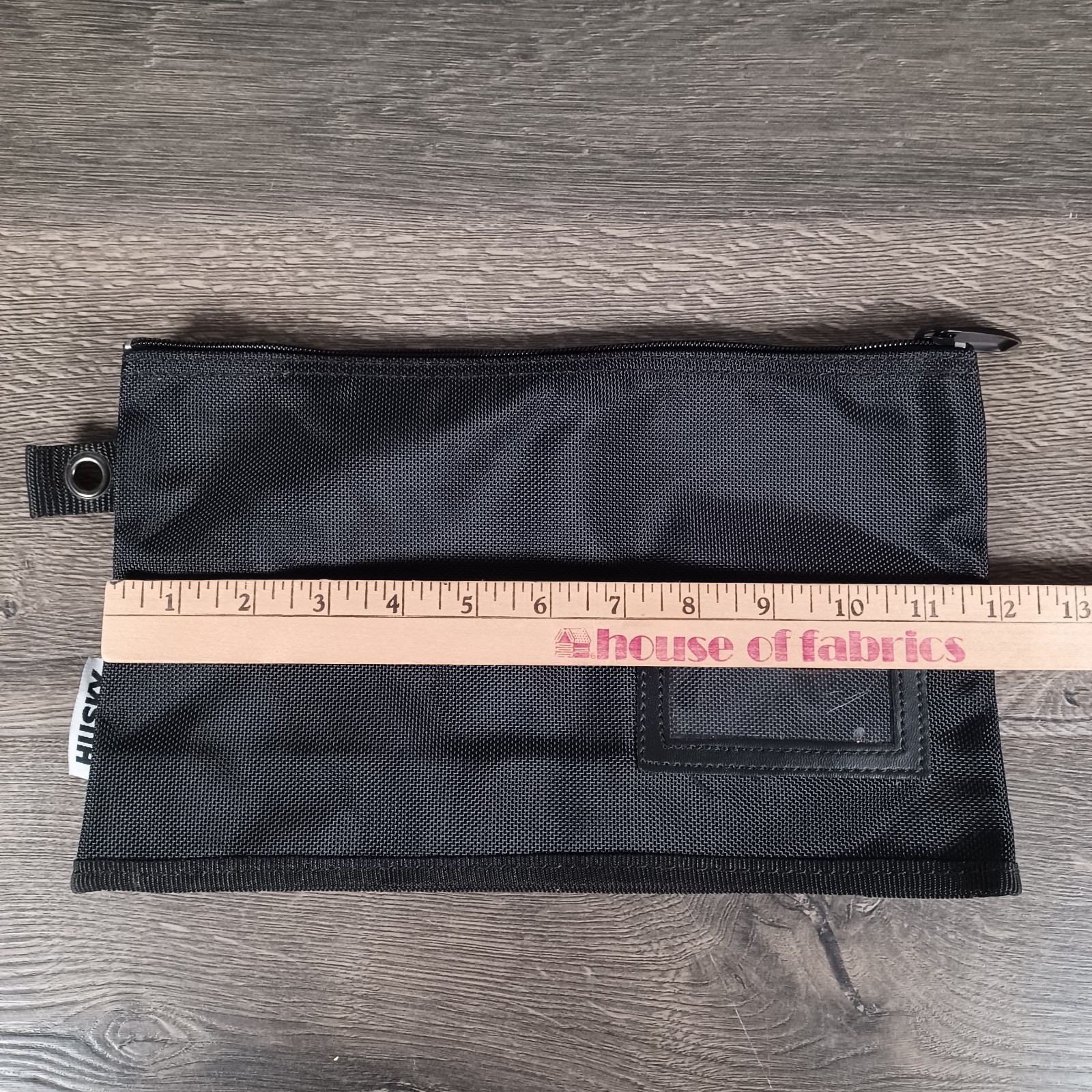 Set of 3 HUSKY Heavy Duty Zipper Document Tool Bag Water Resistant 12″ x 7.5″