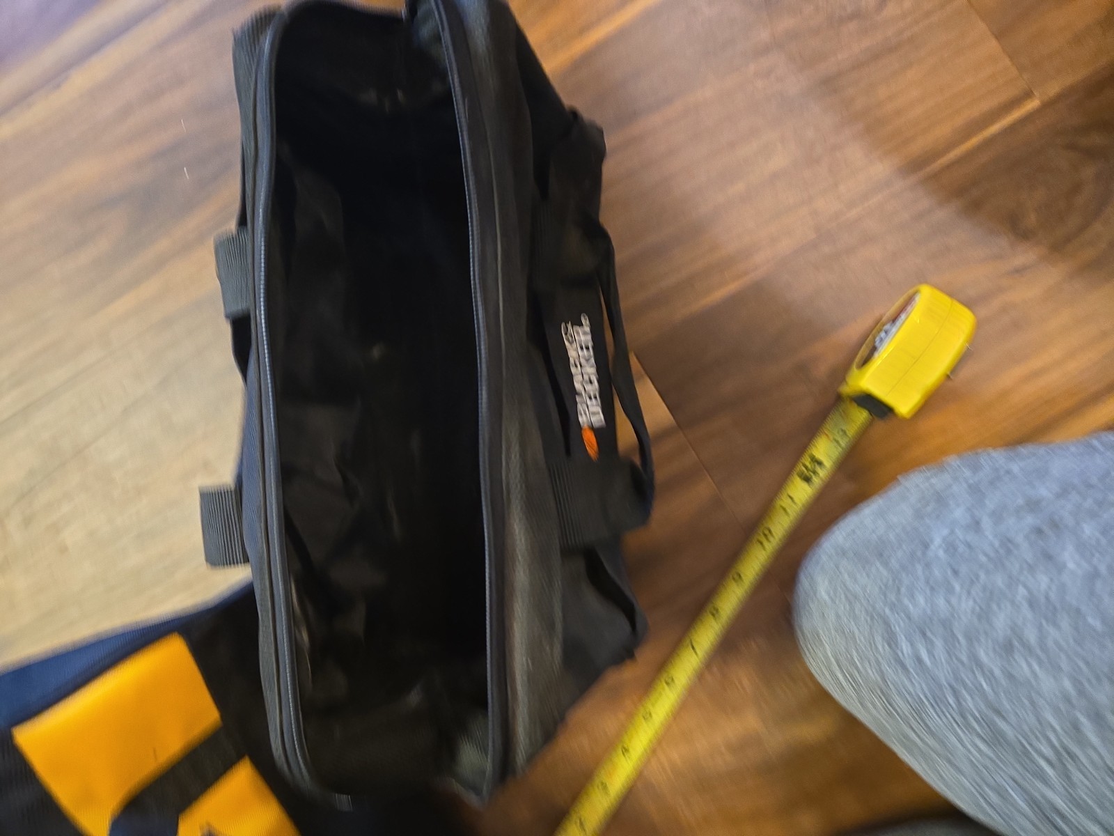 Lot of 3 tool bag carriers DeWalt Black & Decker 2 small 1 medium New