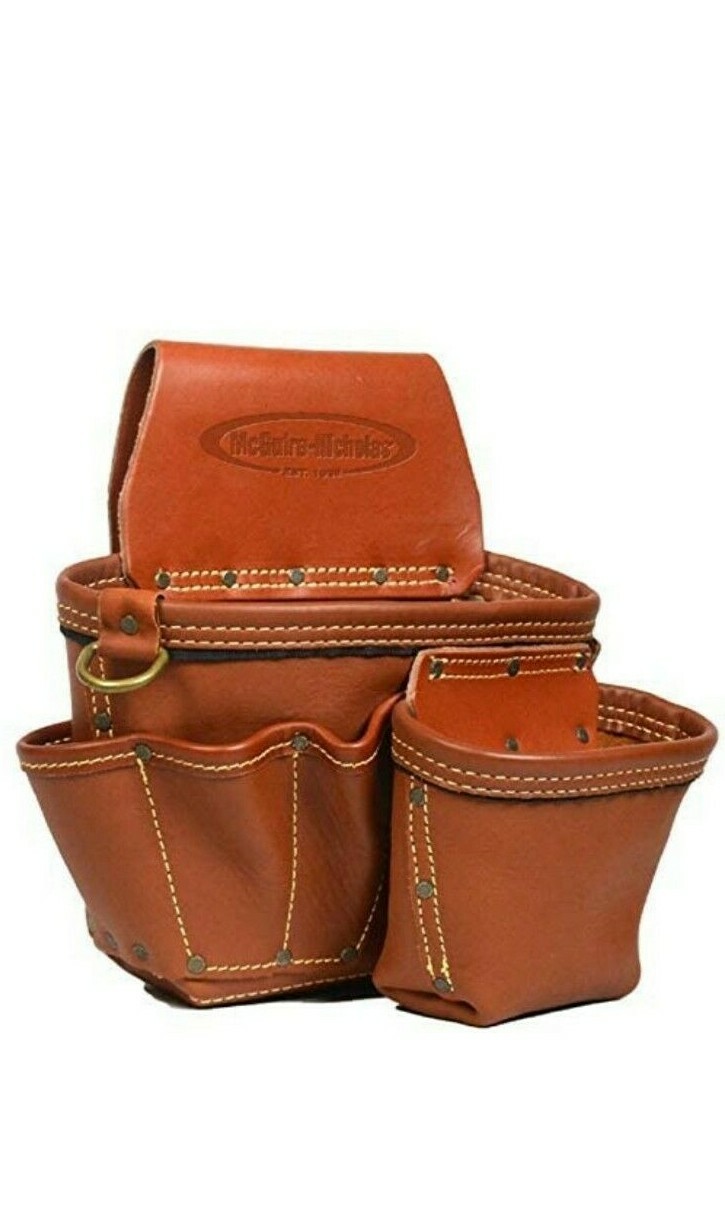 McGuire Nicholas Master Tool & Nail Pouch Premium Leather FREE SHIPPING