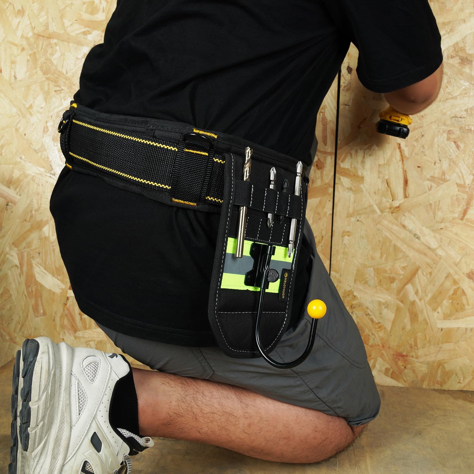 Cordless Drill Holder Hook Tape Measure Clip Power Tool Bit Tote Hammer Belt