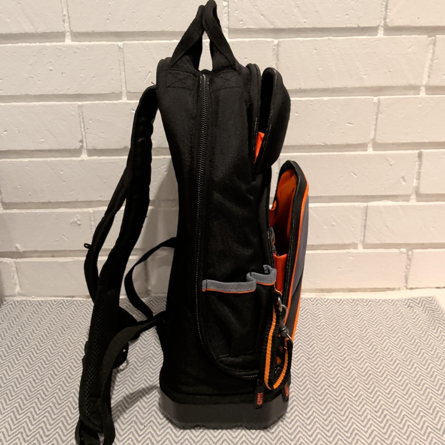 Klein Tools Tradesman Pro Tool Bag Backpack, 39 Pockets, Black, 14-Inch