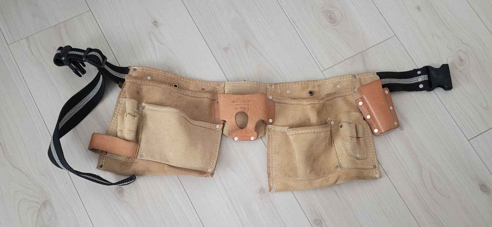 Action Work Products Suede Leather Tool Belt AS-499-3
