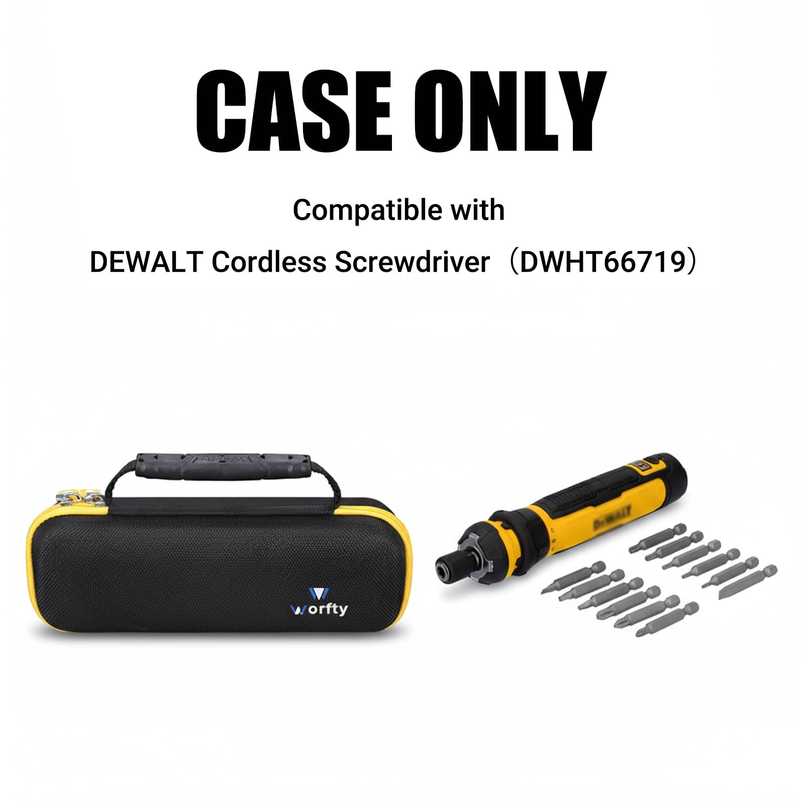 Case for DEWALT Cordless Screwdriver with FLEXDRIVE Control and Screwdriving …