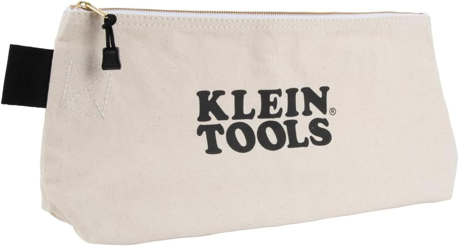 🧰 16-Inch Canvas Zipper Tool Bag Heavy Duty Stand-Up Storage Pouch Case 🛠️