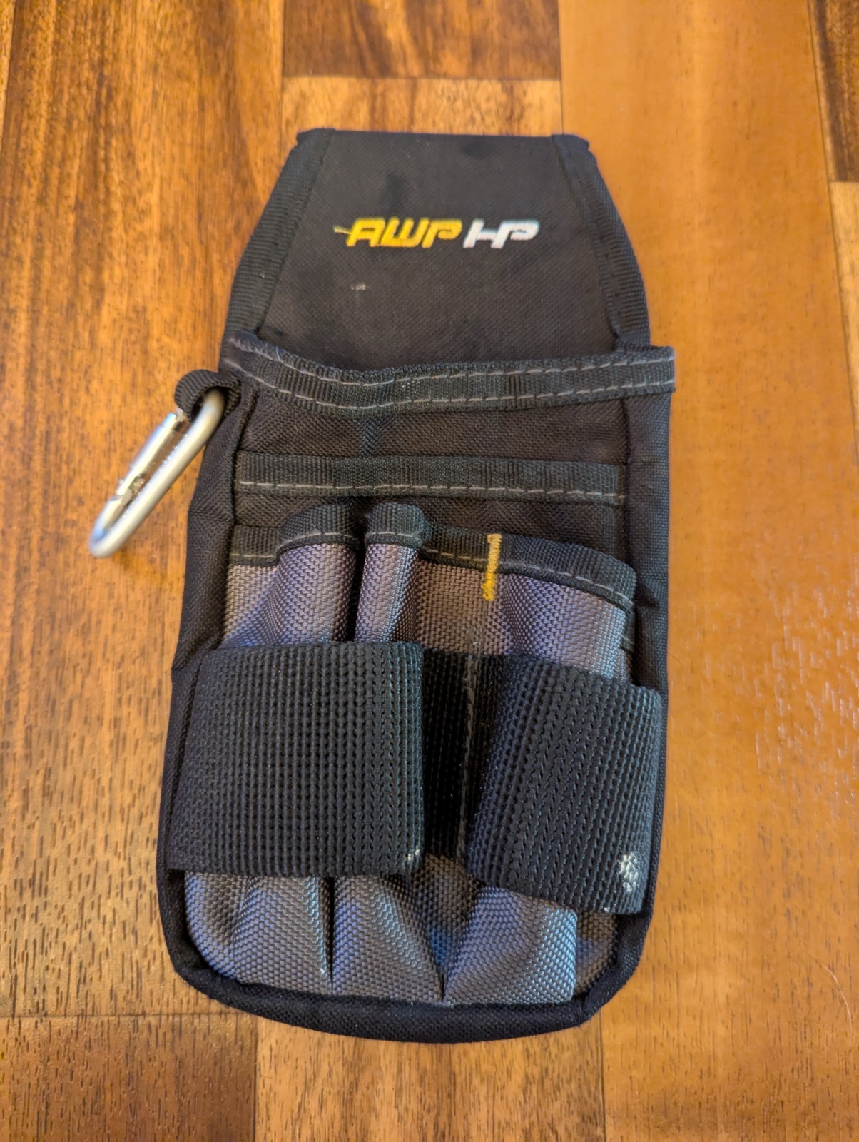 AWP HP Mini Electrician Tool Pouch With 7 Pockets & Belt Clip