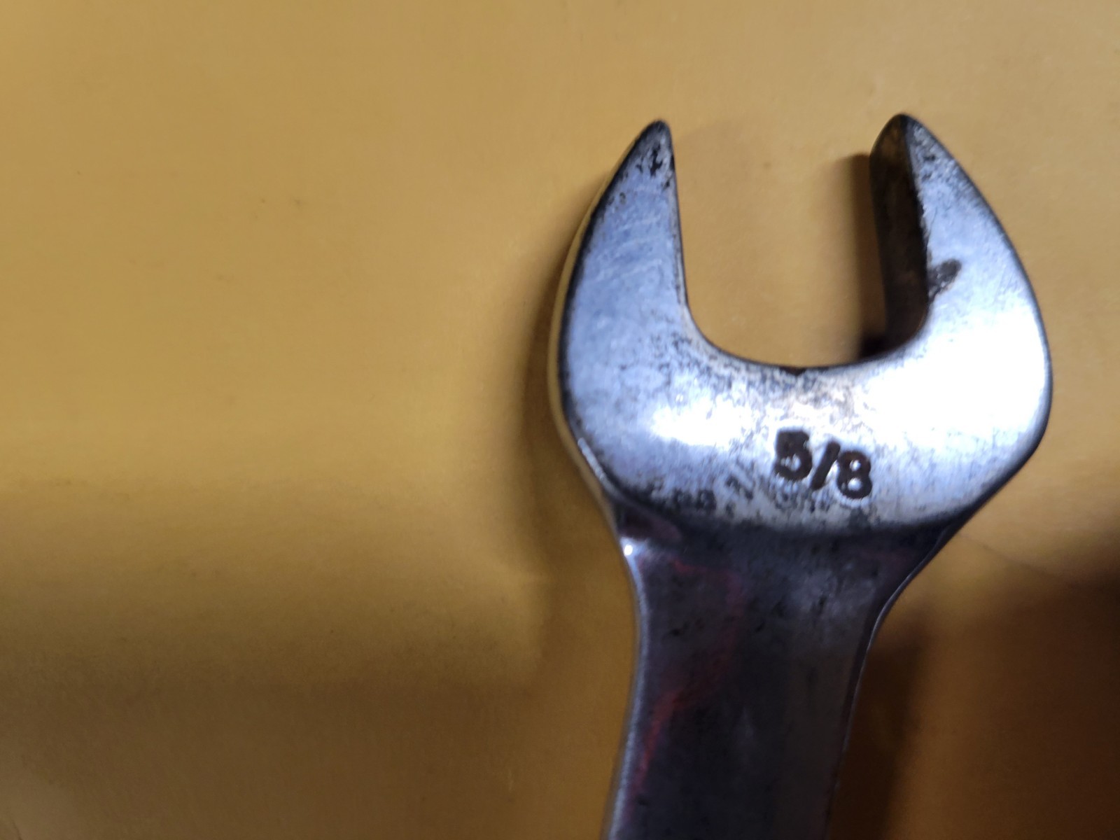 SNAP-ON COMBINATION WRENCH 5/8″ FLANK DRIVE 0EX 200 USA VINTAGE