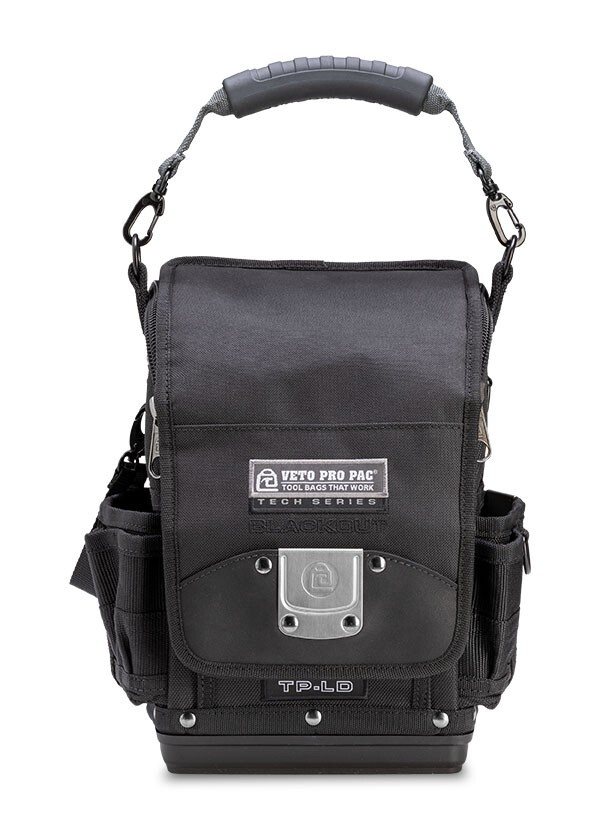 Veto Pro Pac TP-LD BLACKOUT Large Compact Tech Tool & Meter Pouch, VPP10746