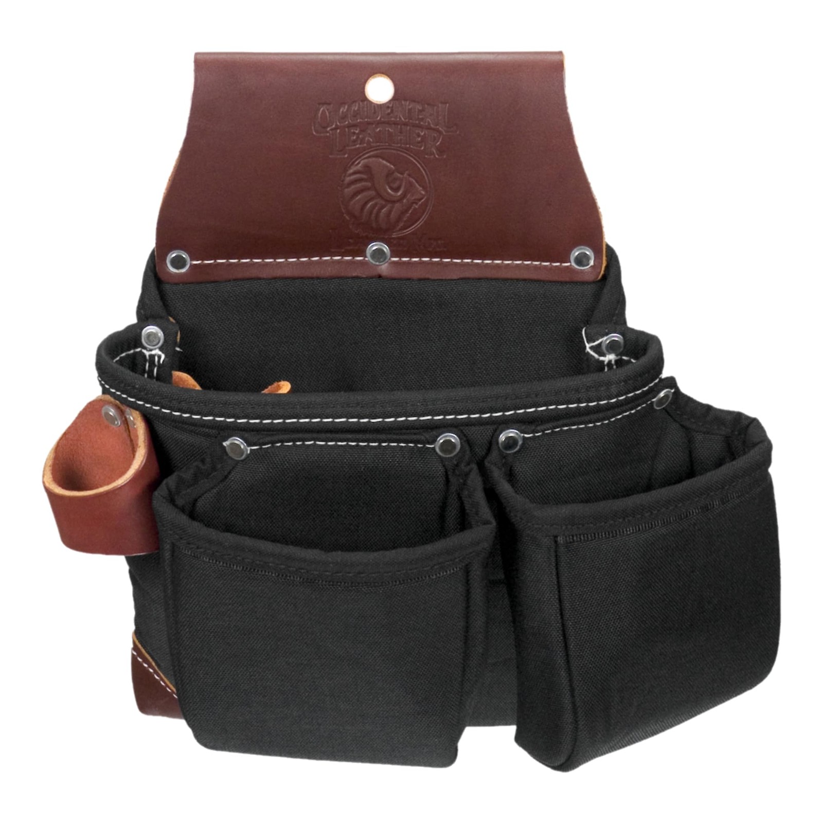 Occidental Leather OxyLights 3 Pouch Tool Bag – Black, Left Hand, See Photo