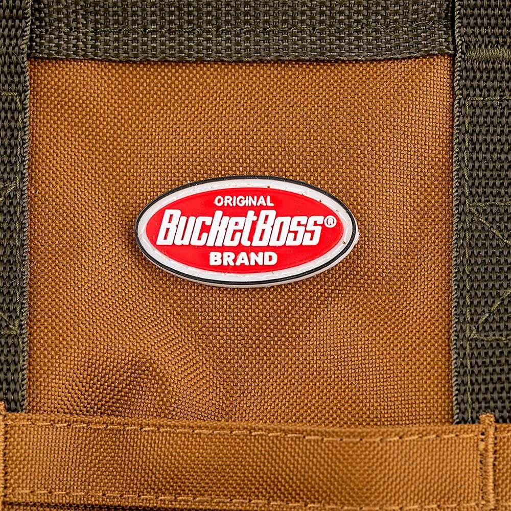 Bucket Boss Gatemouth 13 Tool Bag in Brown, 60013, 8 liters 8 liters, Brown