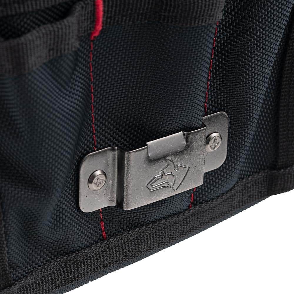 Husky 9-Pocket Black Maintenance Tool Belt Pouch