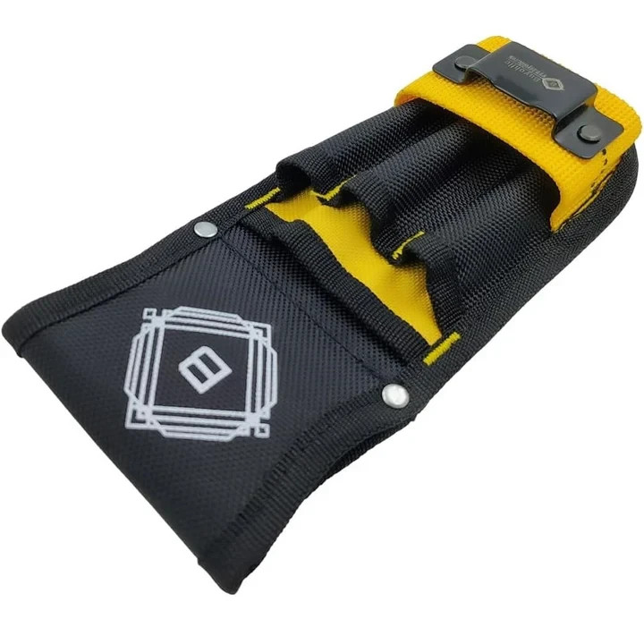 Small Utility Tool Pouch with Tape Holder, Electrician Belt Organizer