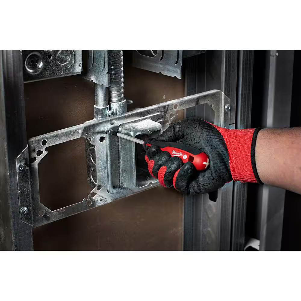 Adjustable Electricians Work Waist Tool Belt with 6-Piece Screwdriver Set
