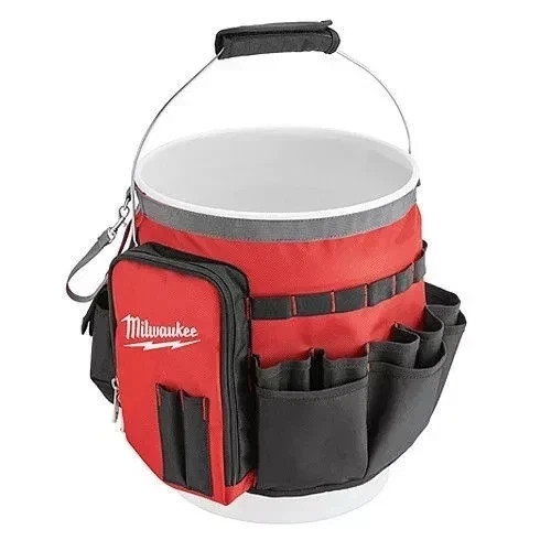Milwaukee 48-22-8175 Bucket Organizer Tool Bag 32 Pocket Utility Storage