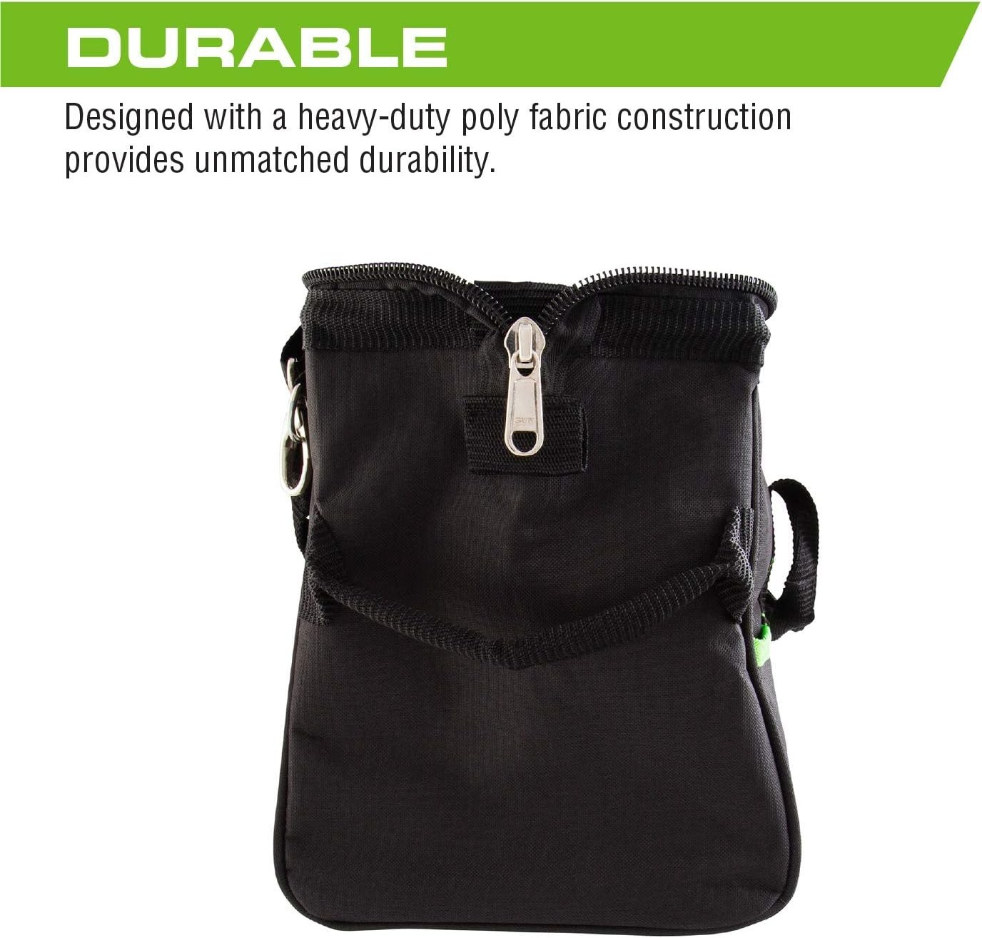 Arcan 16″ Tool Bag 6 Outside Pockets 8 Inside Pockets Shoulder Strap ABAG68
