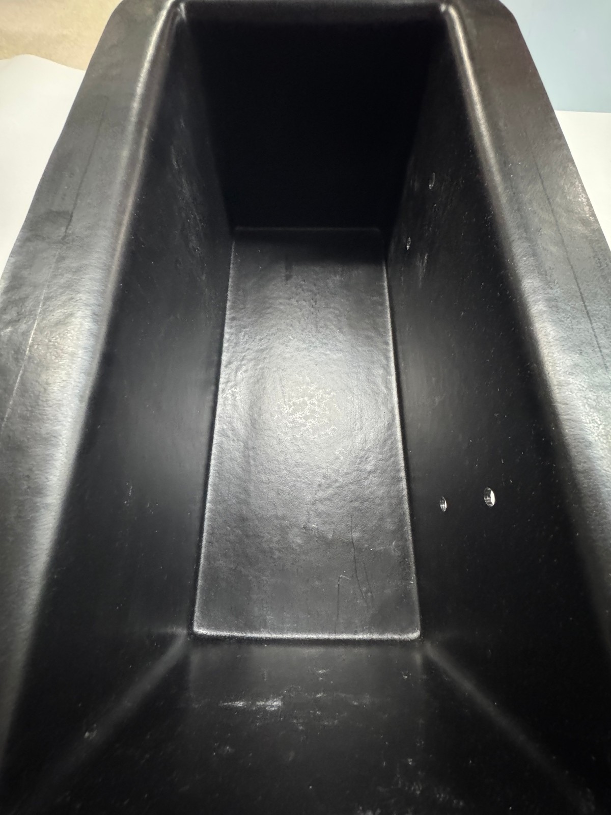 Plastic Composites Outside Mount Plastic Bucket Truck Tool Tray, Large