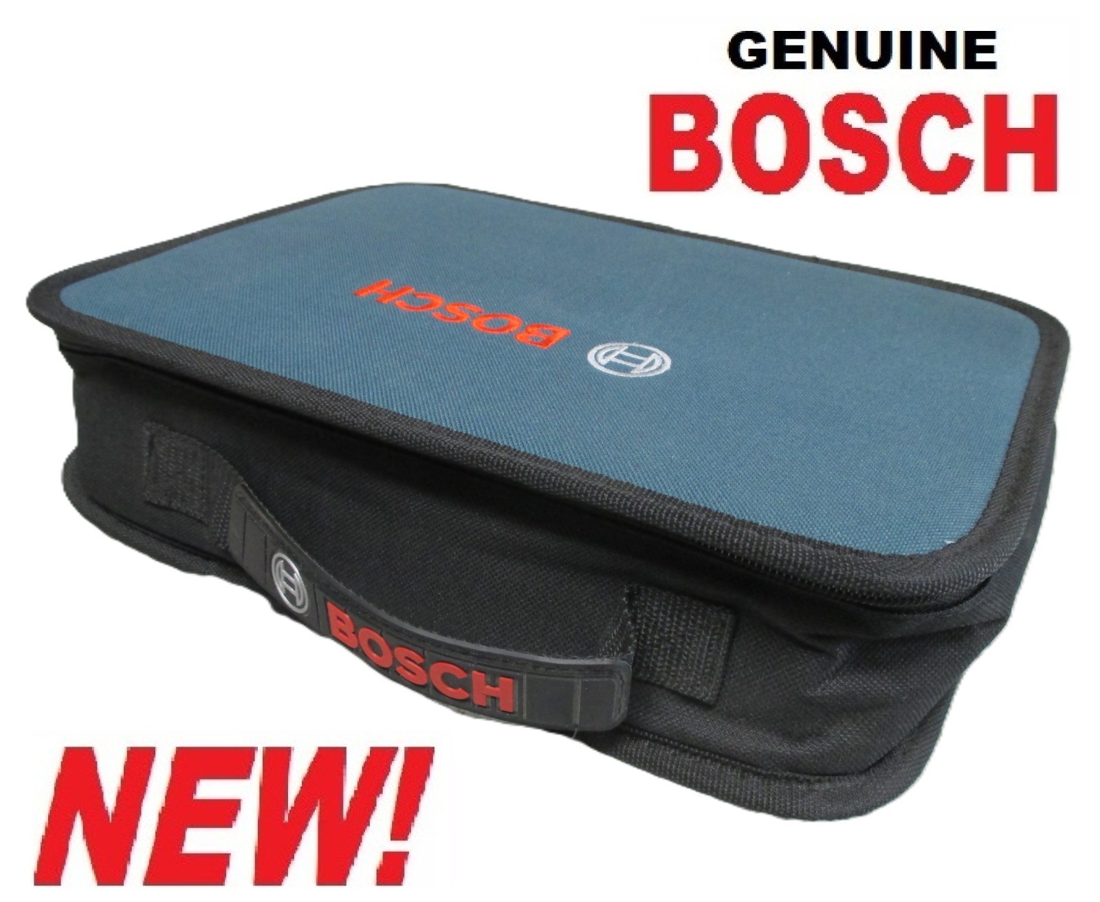 NEW! Bosch 12V Volt Tool Contractor Soft Bag Carrying Case 12″x9″x3″ #2610937783