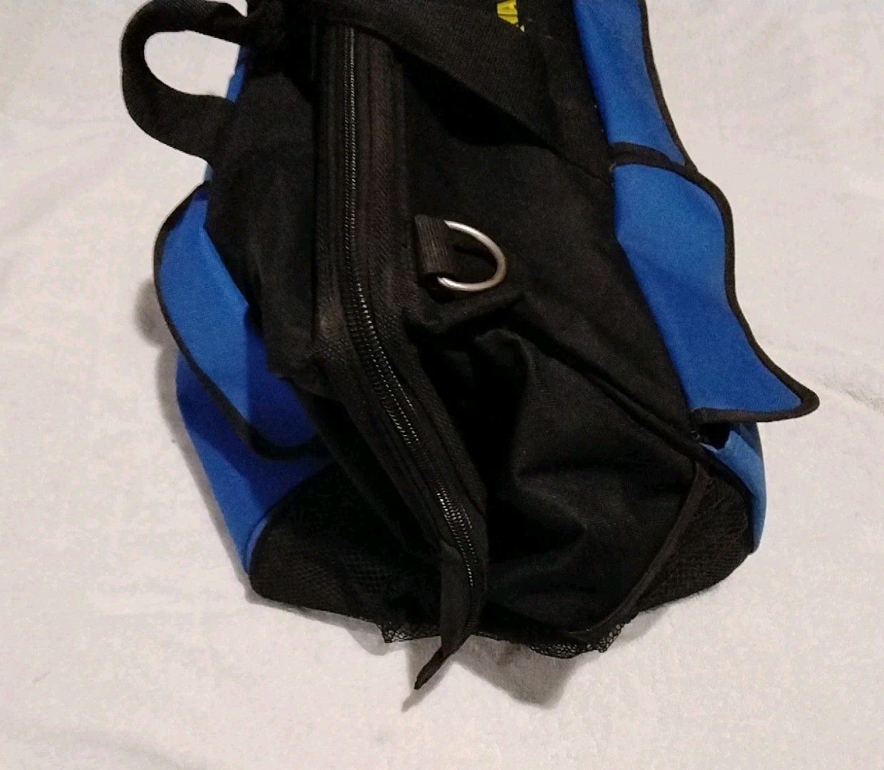 SWANSON TOOL CO 27″×14″×12″ BLUE & BLACK NYLON TOOL BAG WITH ZIPPER POCKETS…