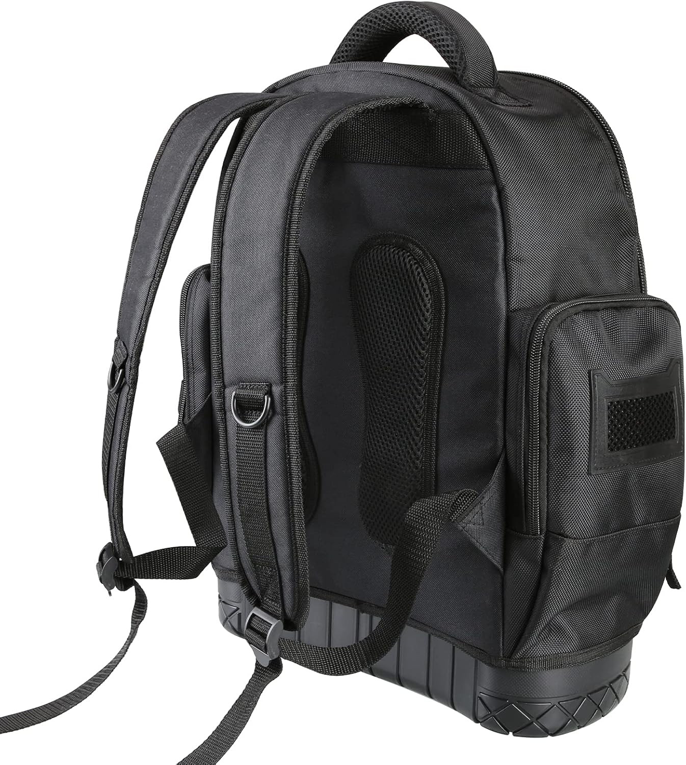 Tool Backpack, Moulded Waterproof Base, Padded Shoulder Straps, Breathable Padde