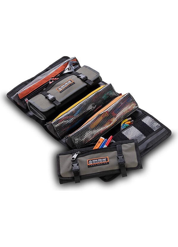 Veto Pro Pac TR-LC Large Modular Tool Roll – Heavy-Duty Tool Organizer